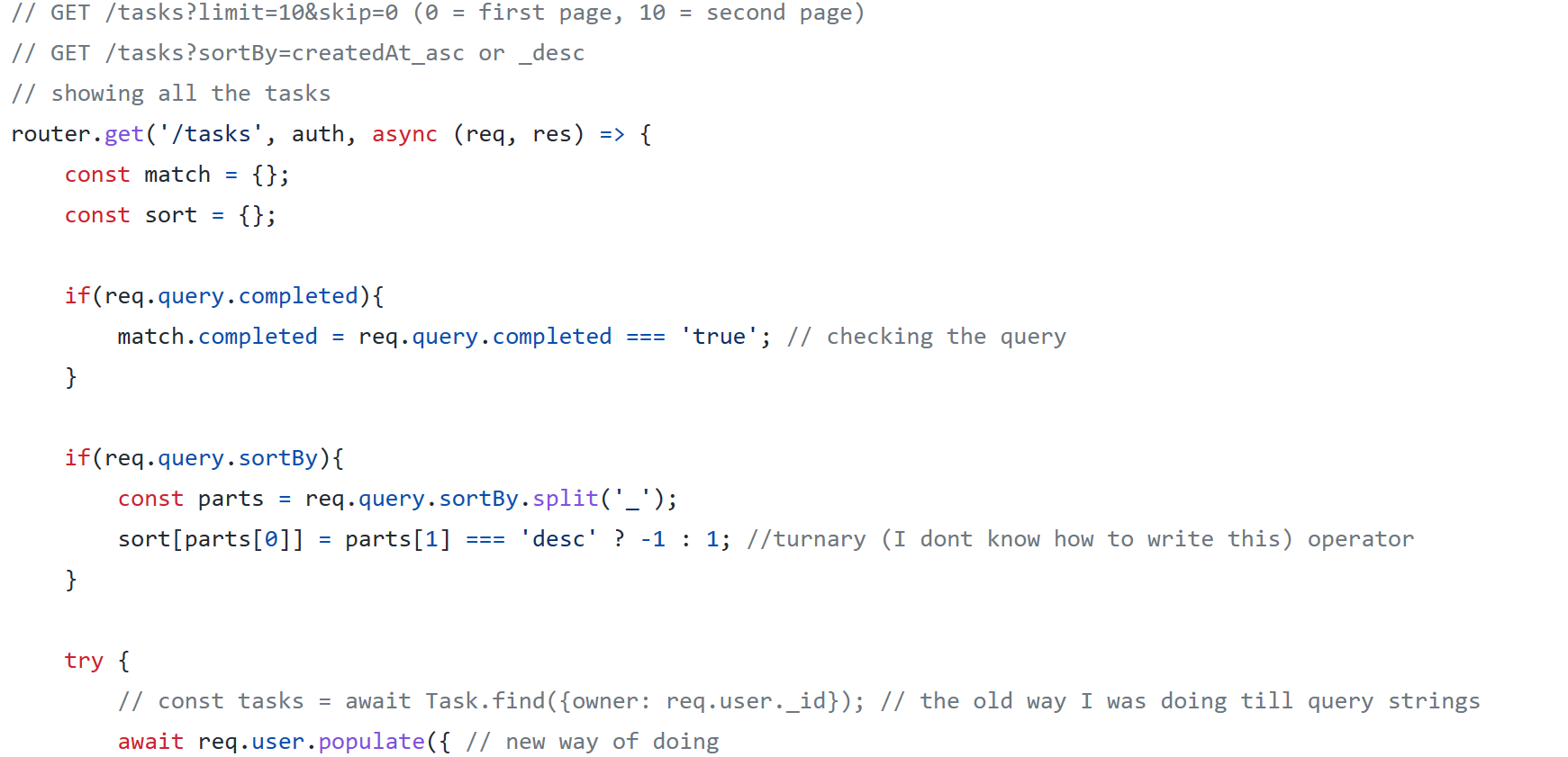 Task App REST API